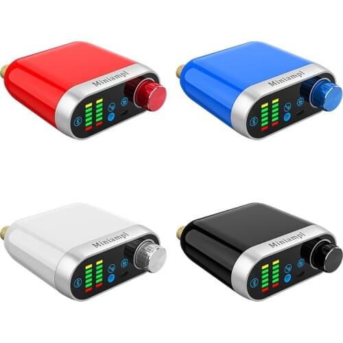 HiFi TPA3116 Stereo Audio Power Amplifier Digital Amp Board 50W*2 with Audio Indicator Music Spectrum Bluetooth-compatible