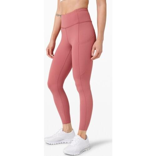 Women Yoga Leggings Full Length with Side Pockets High Waisted Buttery Soft Yoga Pant High-Rise Crop 23"