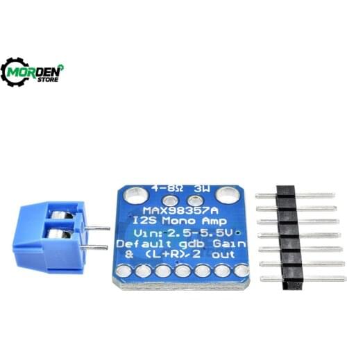 MAX98357 I2S Class D Mono Amplifier 3W Breakout Interface DAC Decoder Module Audio Board Module For Raspberry Pi ESP32 Dropship
