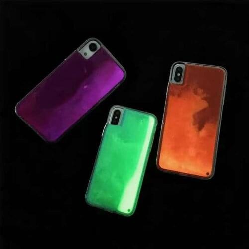 Luminous Sand Liquid Glitter Case for Samsung GALAXY A10 A30 A40 A50 A70 A3 A5 2017 A6 A7 A8 Plus 2018 Soft Cover Phone Cases
