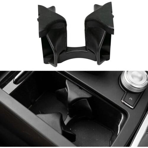 For Mercedes-Benz W204 2007-2014 W212 W207 2009-2014 Dual Hole Car Front Console Storage Tray Box Coin Cup Drink Holders