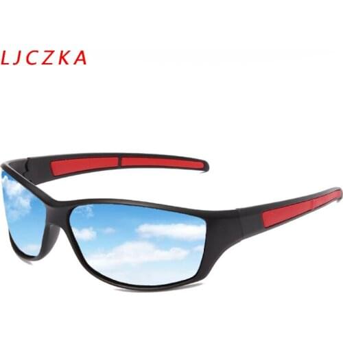 Polarized Sunglasses Men/Women UV Protection Matte Black Frame Sports Goggles Mirror Sun Glasses Anti Glare lunette de soleil