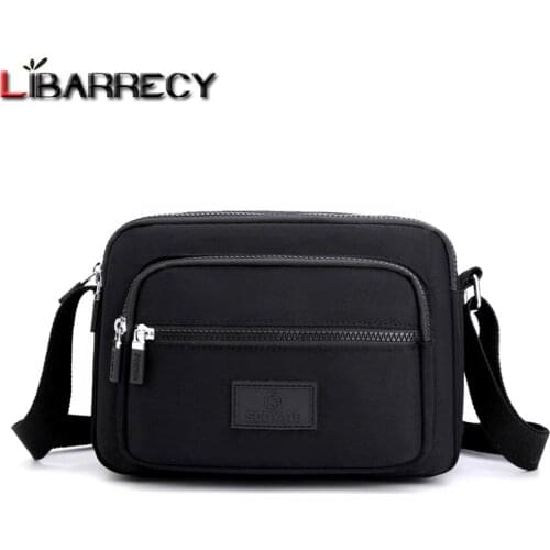 Casual Women Shoulder Bag Nylon Cloth Waterproof Satchel Designer Simple Female Crossbody Bags Lady Small Phone Purse Sac A Main