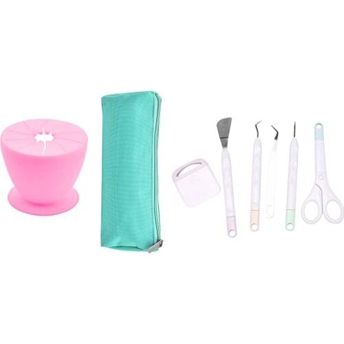 Vinyl Weeding Scrap Collector,Craft Vinyl Weeding Tool Set Dried Flower Basic Handmade Tools For Lettering Scrapbooking