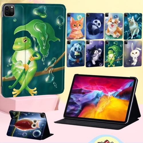 For Apple Pro 11 Inch 2018 2020 2021 Animal Series Tablet Case for Pro 9.7 Inch/Pro 2nd Gen 10.5 Inch Shockproof Flip Cover Case