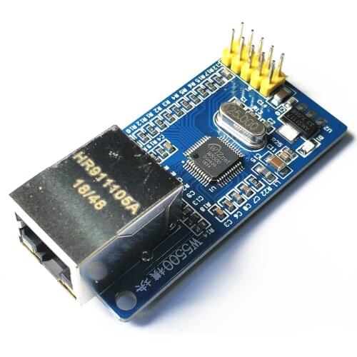 1pcs For W5500 Ethernet Network Modules For TCP/IP 51/STM32 SPI Interface 3.3V 5V I/O MCU