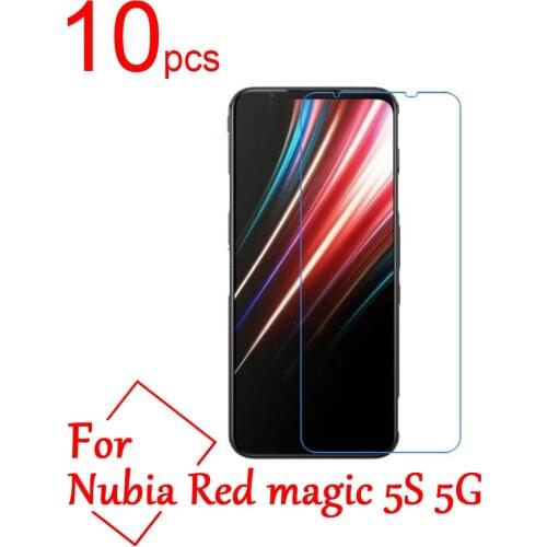 10pcs Ultra Clear/Matte/Nano Anti-Explosion LCD Screen Protector Cover For ZTE Nubia Red magic 5S 5G 6.65inch Protective Film