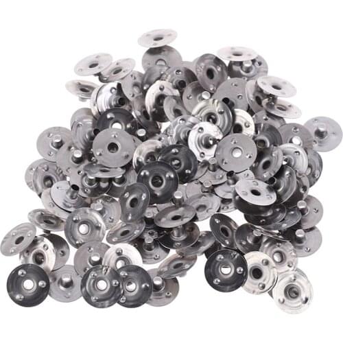 100Pcs/lot Durable Waxed Candles Making Metal Wick Sustainers Carry Holders Tabs Tool Craft DIY Candles Making