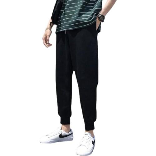2021 New Spring Autumn Mens Joggers Casual Pants Sportswear Sweatpants