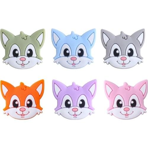 2021 New Baby Teething Silicone Beads For DIY Nursing Necklace Teether Pacifier Chain