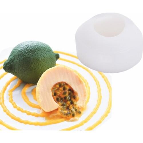 3D Lemon Silicone Cake Mold For Baking Fruit Mousse Chocolate Moulds Cake Decorating Tools Baking Mold