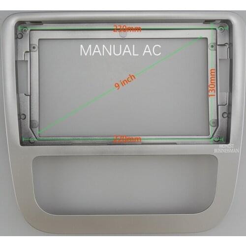 9 Inch Audio Frame Car Radio Fascia,GPS Navigation Fascia Panel Is Suitable 2009-2014 VOLKSWAGEN SCIROCCO