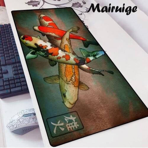 Mairuige Chinese Style Large Mouse Pad Computer Decoration Gamer Art Mousepad Anime XXL PC Desk Mat Gaming Room Accessories Rug