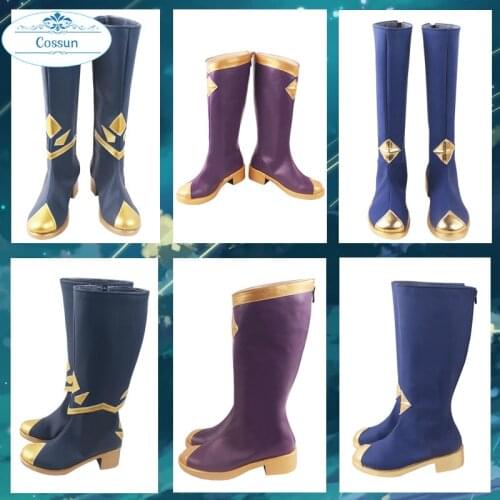 Sky Children of Light Cosplay Shoes Boots Halloween Carnival Cosplay Costume Accessories women men PU leather