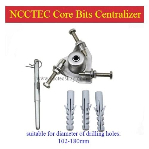 [for diameter of drilling holes: 102-180mm] Core Bits Centralizer pilot drill/fixing the beginning drill/drilling holes not slip