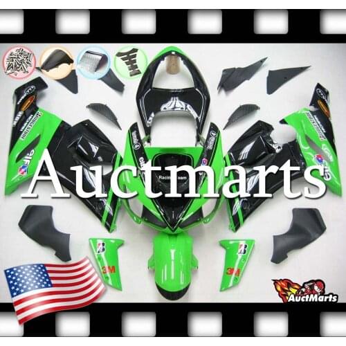 For Kawasaki Ninja ZX6R 636 2005 2006 05 06 Injection Mold Fairing Kit (P/N:3b35)