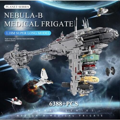 MOULD KING Building Blocks MOC The Nebulon toy B Medical Frigate model Assemble Bricks Kids Educational Toys Christmas Gifts
