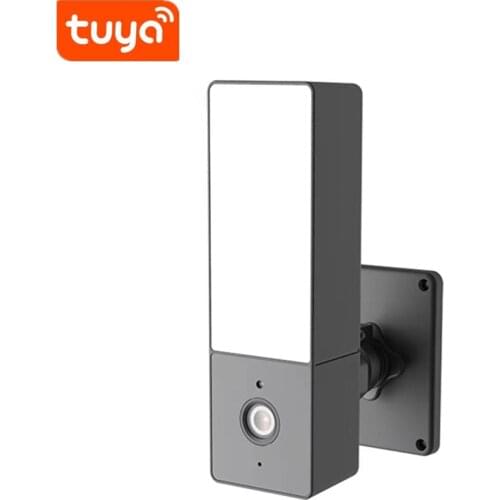 1080P Tuya Floodlight WiFi Camera Security IP Camera Motion Detect Night Vision Waterproof LED Wall Light Camera