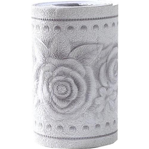 Pvc Self-Adhesive Waist Line Sticker Waterproof Wall Sticker Bathroom Bathroom Tile Wall Decoration Border Wall Skirt Skirting l