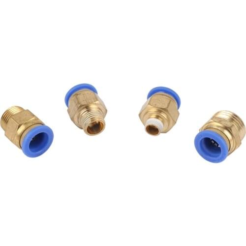 12mm Interface 1/8'' 1/4'' 3/8'' 1/2'' Male Thread SlipLock Quick Connector Garden Irrigation System Water Pipe Coupling Adapter