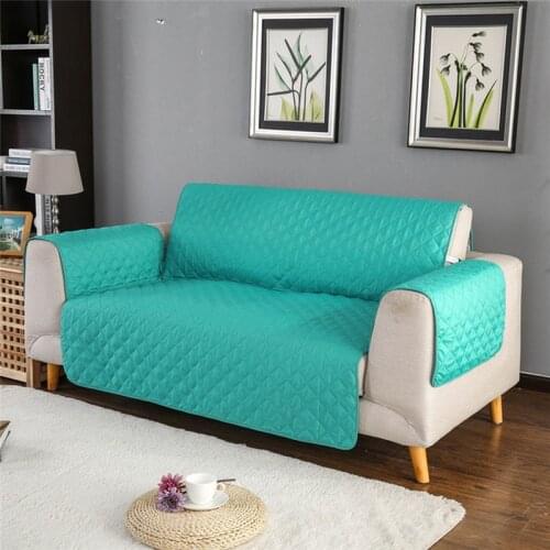 1/2/3 Seat Quilted Anti-wear Sofa Covers for Dogs Pets Kids Anti-Slip Couch Recliner Slipcovers Armchair Furniture Protector