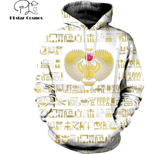 Mysterious retro ancient Horus Egypt goddess Pharaoh totem 3d hoodies/Sweatshirt Winter autumn funny long sleeve streetwear-43