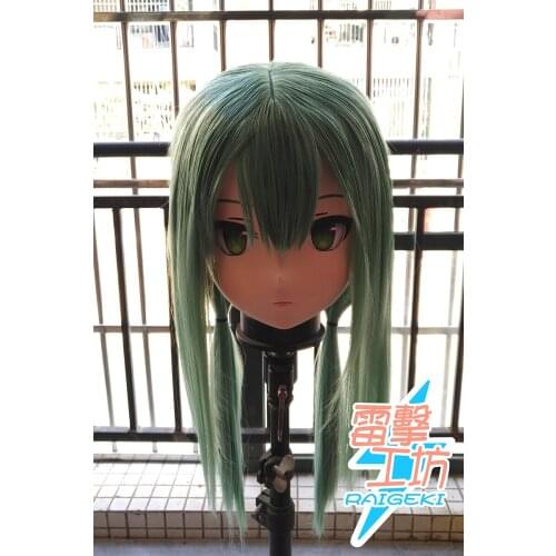 X-KM167)Quality Handmade Female/Girl Resin Japanese Cartoon Character Animego Cosplay Kigurumi Mask Crossdresser