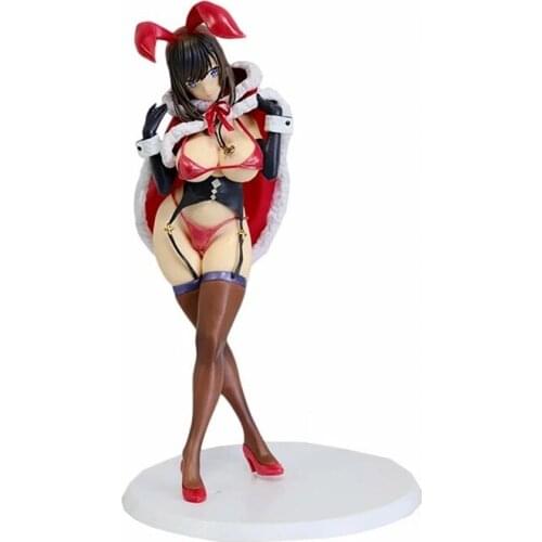 Japan Anime Native Mataro Christmas Bunny Girl Sexy Girl Action Figure Toys Adult Collection Model Doll Gift 28cm