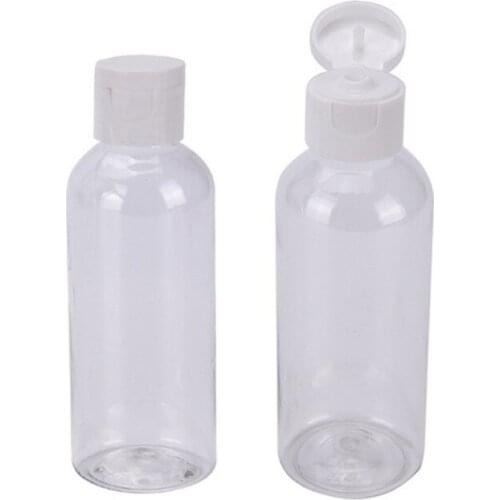 1pcs 100ml Empty Squeeze Jar Multifunctional Makeup Container Bottle Plastic Travel Empty Save Space Make up Tool