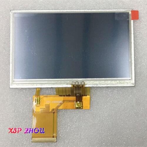 4.3-inch 480 × 272 dot color TFT color LCD module for MP4, GPS, PSP, Car.MCU, PIC, AVR, 40PIN free shipping