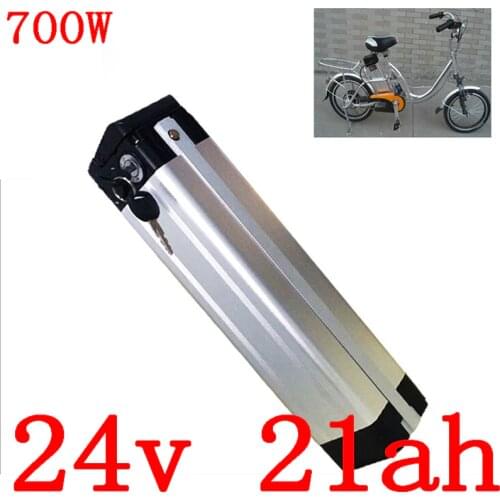 24v 20ah electric bicycle battery 500W 24V 10AH 13AH 15AH 18AH 20AH 25AH Lithium battery pack with 30A BMS and 29.4V 3A charger