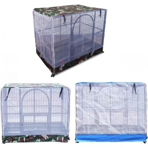 2021 New Dog Kennel House Cover Waterproof Dust-proof Durable Oxford Cat Dog Cage Cover Foldable Outdoor Large Pet Crate Cover