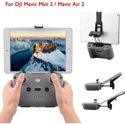 Mavic Mini 2 Remote Control Tablet Holder For Ipad Mini Extension Bracket Mount Clip Stand For DJI Mavic Air 2 Drone Accessories