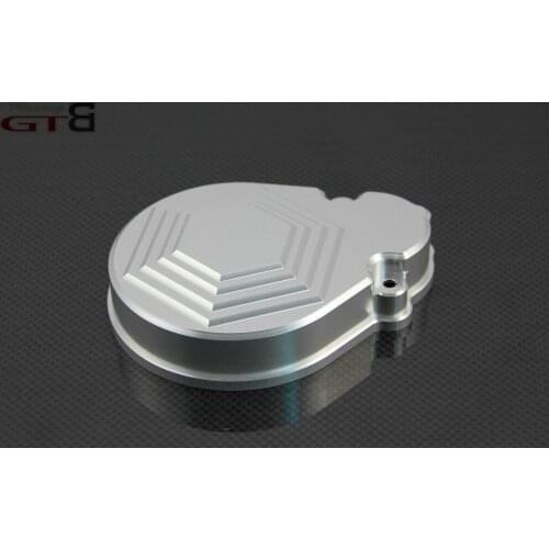 GTBracing HPI Baja Single CNC Aluminum Speed Gear Cover Silver