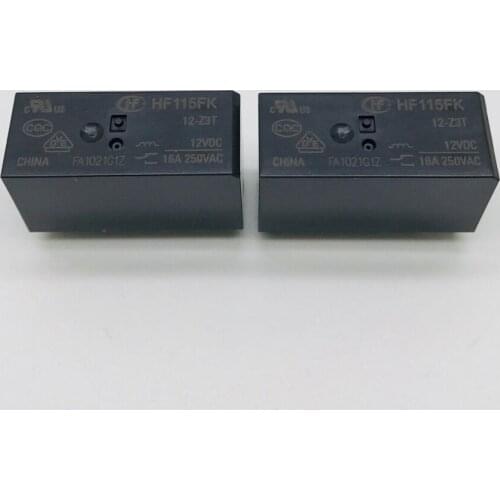 HF115FK-5/12/24-Z3T 16A250VAC 005/012/024relays