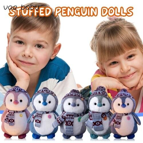 Penguin Dolls With Hats Stuffed Toys Childrens Car Decorations plush toys Early Childhood Education Toy For children