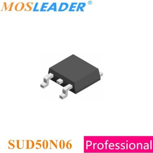 Mosleader SUD50N06 TO252 1000PCS DPAK N-Channel 60V 50A 50N06 Made in China High quality