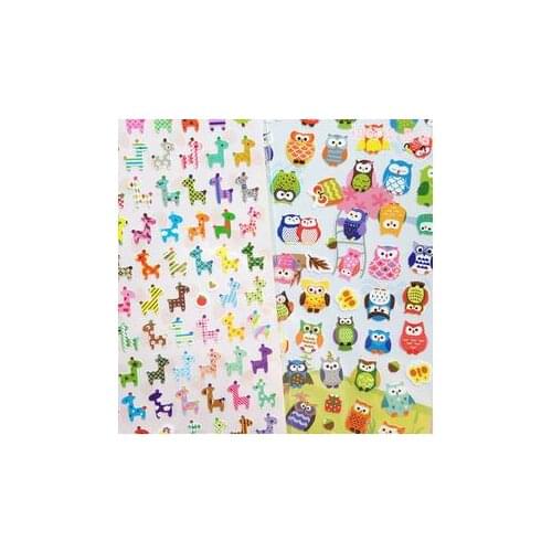 1pcs/lot Giraffe & Owl Style Paper Sticker Decoration Label DIY diary Sticker Stationery Office School Supplies Stationery