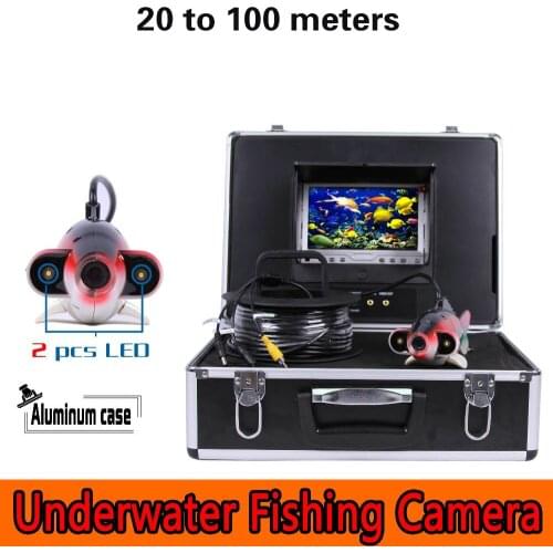 Wholesale underwater surveillance Digital video recorder system 7 inch display Fishing camera Fish finder DVR function inspect