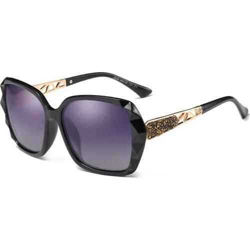 Polarized Sunglasses Fashion Trend Anti-Ultraviolet Big Frame Sunglasses