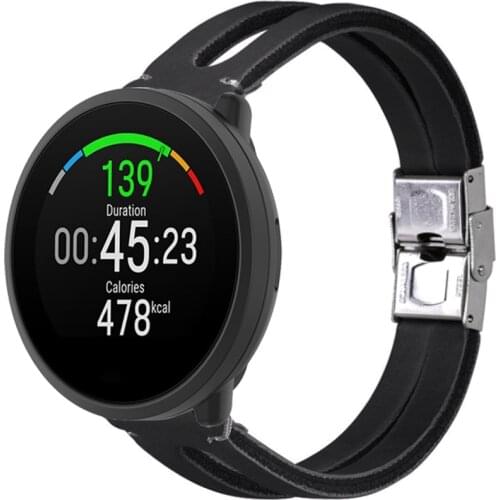 Leather Watch Strap for Polar Ignite Smart Watch Band Wristband for Polar Unite Replacement Bracelet Watchband 20mm Accessories