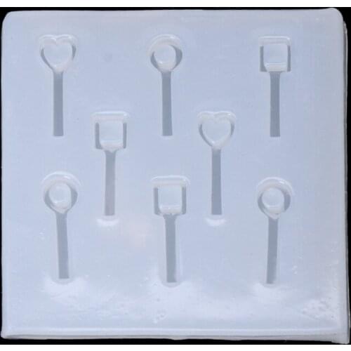 Silicone Epoxy Resin Molds Craft DIY Eyes Screw Pins Mold For Earrings Jewelry Dried Flower Resin Decorative DIY Hand Crafts