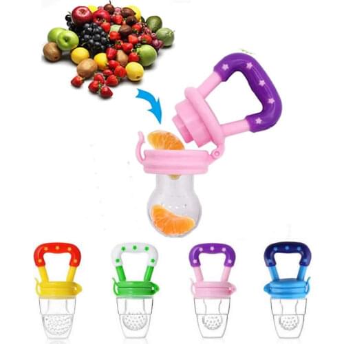 Infant Food Nipple Feeder Silicone Pacifier Fruits Feeding Supplies Soother Nipples Soft Feeding Tool Pacifier Silicone kids