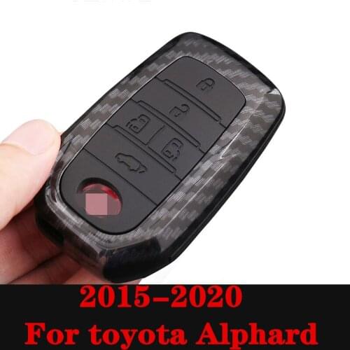 For toyota Alphard 2015-20 car styling Car key bag key ring cover key bag modification decoration High-quality Auto Accessories