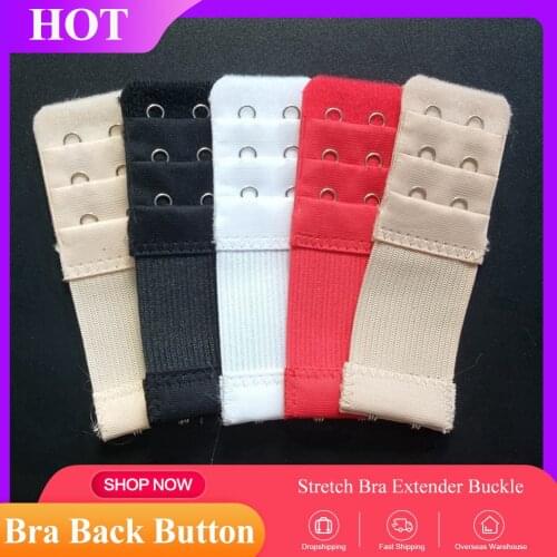 5Pcs/set Lady 3 Rows 2 Hook Bra Extender Soft Extension Strap Underwear Belt Adding Womens Intimates Accessories Underwear