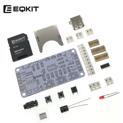 High-quality MP3 Player kit TF/SD card U disk MP3/WAV Format decoder DIY kit Practice welding Kit