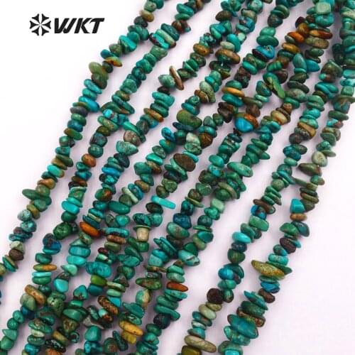 WT-G253 WKT Hot Sale Newest Trendy Necklaces Beautiful Natural Random African Stone Necklaces In High Quality For Women Design