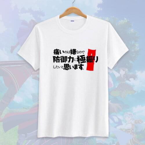 I don't want to hurtvso I want to focus on my defense Cosplay T Shirt Cartoon Honjo Kaede Summer T-Shirt Graphic Top Tee Costume