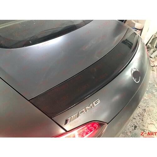 Z-ART OEM rear spoiler for AMG GT GTS 2015-2019 carbon fiber rear spoiler for AMG GT GTS replacement rear spoiler free shipping