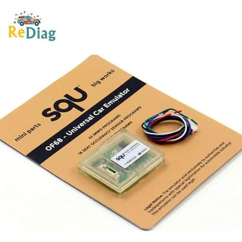 10PCS OF68 Universal car emulator SQU OF68 support IMMO/Seat accupancy sensor/Tacho Programs